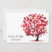 liefdesboom save the date (Voorkant)