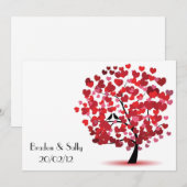 liefdesboom save the date (Voorkant / Achterkant)