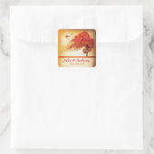  liefdesboom Save the Date sticker (Tas)