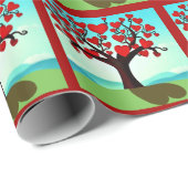 Liefdesboom - tree of love cadeaupapier (Rol Hoek)