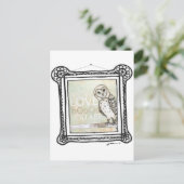 liefdesboot briefkaart (Staand voorkant)