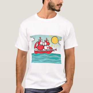 Liefdesboot T-shirt