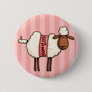 liefdesbreien ronde button 5,7 cm