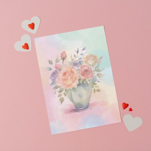 Liefdesbrief aan mijn vrouw kaart