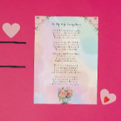 Liefdesbrief aan mijn vrouw kaart