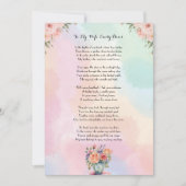 Liefdesbrief aan mijn vrouw kaart (Voorkant)