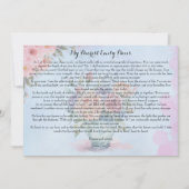 Liefdesbrief aan mijn vrouw notitiekaartje (Voorkant)