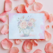 Liefdesbrief aan mijn vrouw notitiekaartje