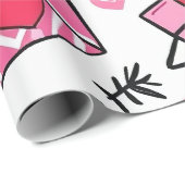 Liefdesbrief Doodles Cadeaupapier (Rol Hoek)