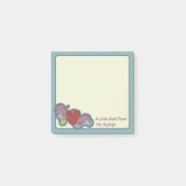 Liefdesbrief: Doodles voor muziekliefhebbers turqu Post-it® Notes