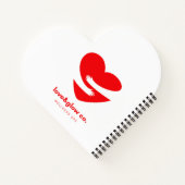 Liefdesbrief Hart Notitieboek (Achterkant)