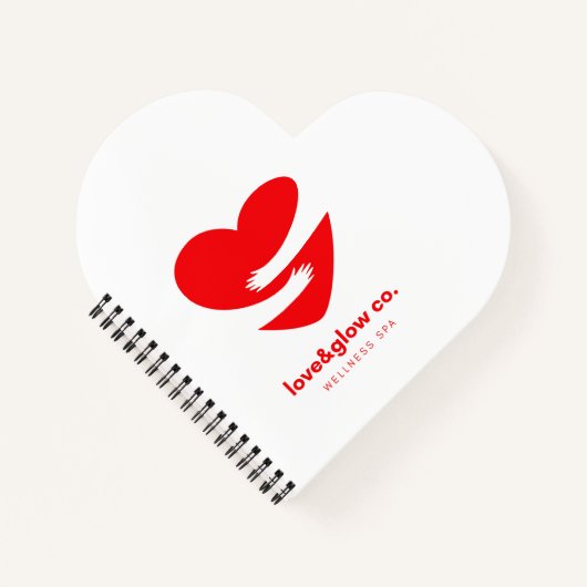 Liefdesbrief Hart Notitieboek (Voorkant)