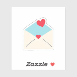 Liefdesbrief Sticker