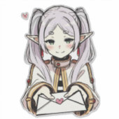 Liefdesbrief Sticker | Sousou no Frieren (Voorkant)