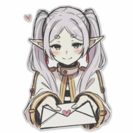 Liefdesbrief Sticker | Sousou no Frieren