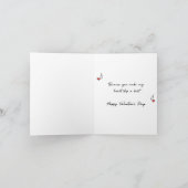 Liefdesbrief Valentijnskaart Bedankkaart (Binnen)