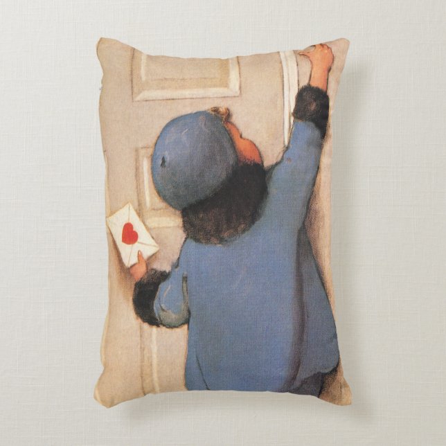  liefdesbrief van Jessie Willcox Smith Accent Kussen (Voorkant(Verticaal))