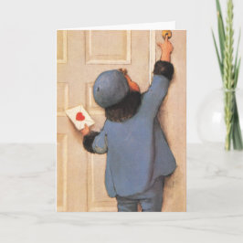 liefdesbrief van Jessie Willcox Smith Feestdagen Kaart