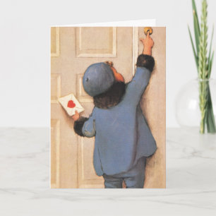 liefdesbrief van Jessie Willcox Smith Feestdagen Kaart