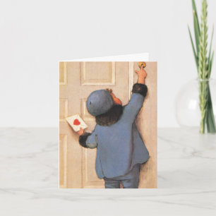 liefdesbrief van Jessie Willcox Smith Feestdagen Kaart