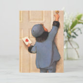  liefdesbrief van Jessie Willcox Smith Feestdagenkaart (Staand voorkant)