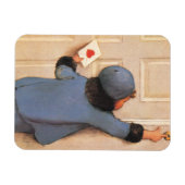  liefdesbrief van Jessie Willcox Smith Magneet (Horizontaal)