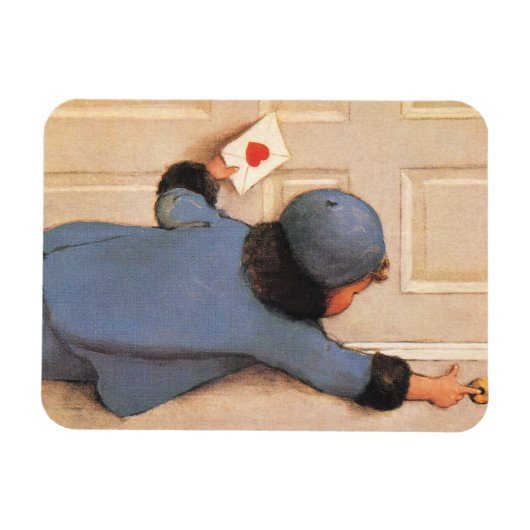  liefdesbrief van Jessie Willcox Smith Magneet (Horizontaal)