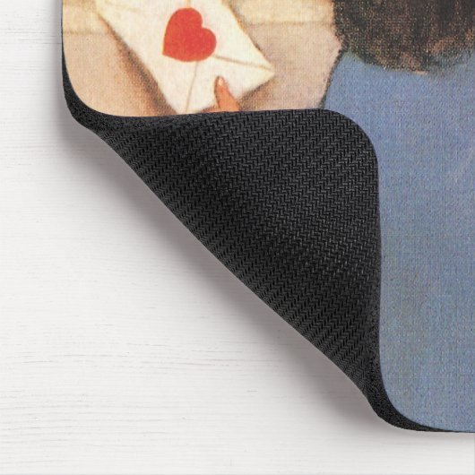  liefdesbrief van Jessie Willcox Smith Muismat (Hoek)