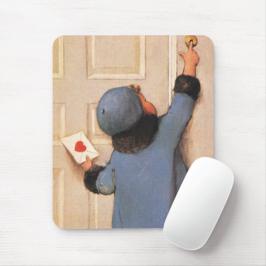  liefdesbrief van Jessie Willcox Smith Muismat (Met muis)