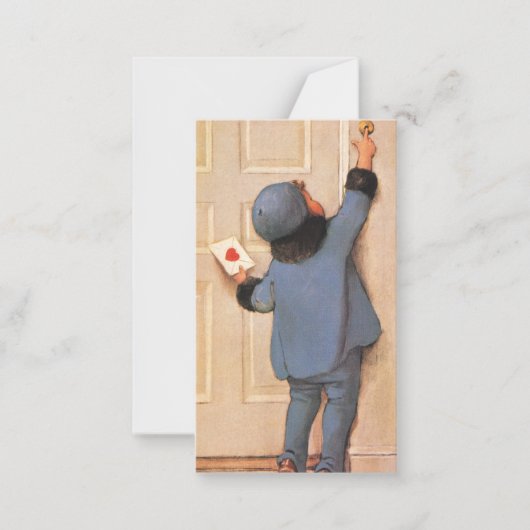  liefdesbrief van Jessie Willcox Smith Notitiekaartje (Voorkant)