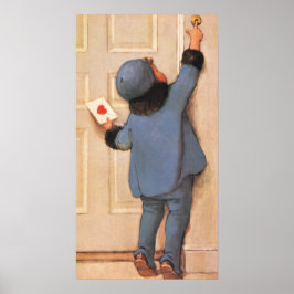  liefdesbrief van Jessie Willcox Smith Poster
