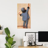  liefdesbrief van Jessie Willcox Smith Poster (Thuiskantoor)