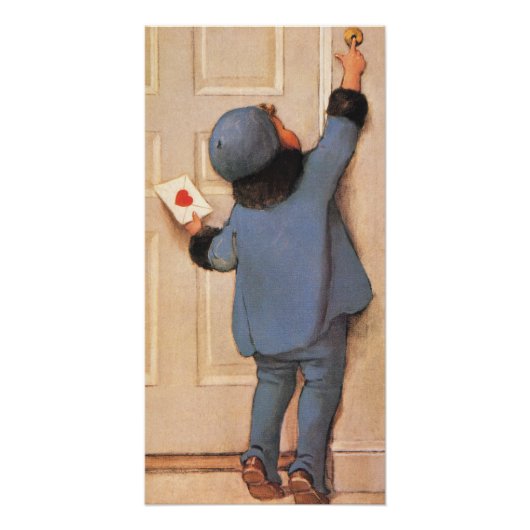  liefdesbrief van Jessie Willcox Smith Poster (Voorkant)