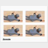  liefdesbrief van Jessie Willcox Smith Rechthoekige Sticker (Vel)