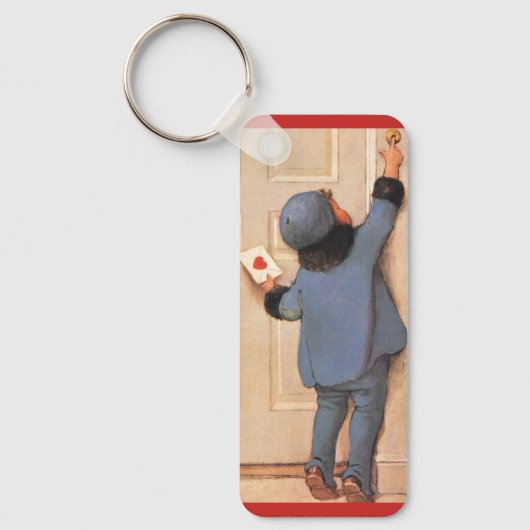 liefdesbrief van Jessie Willcox Smith Sleutelhanger (Voorkant)