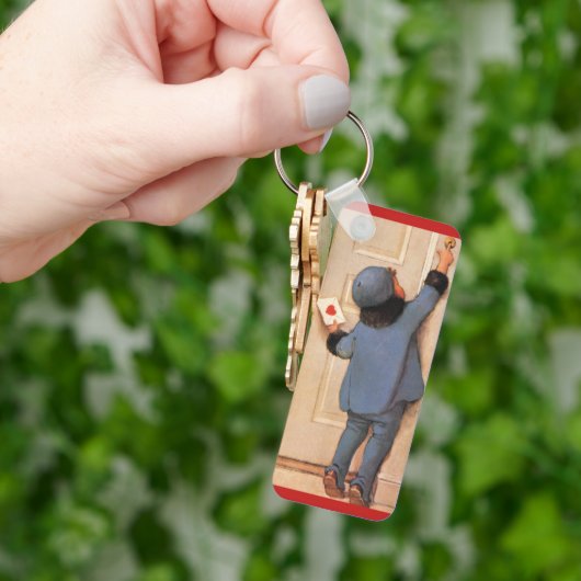 liefdesbrief van Jessie Willcox Smith Sleutelhanger (Hand)