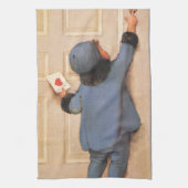  liefdesbrief van Jessie Willcox Smith Theedoek (Verticaal)