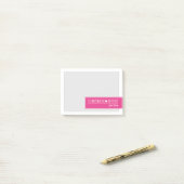 Liefdesbriefjes in de lunchdoos post-it® notes (Op bureau)