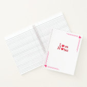 Liefdesbriefjes  notitieboek (Binnen)