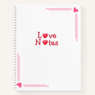 Liefdesbriefjes notitieboek