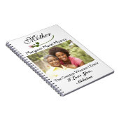 Liefdesbriefjes voor moeder / grootmoeder / vrouw notitieboek (Rechterzijde)