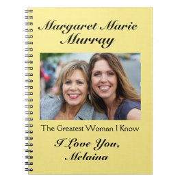 Liefdesbriefjes voor moeder / grootmoeder / vrouw  notitieboek