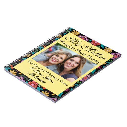 Liefdesbriefjes voor moeder / grootmoeder / vrouw notitieboek (Linkerzijde)