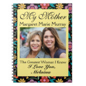 Liefdesbriefjes voor moeder / grootmoeder / vrouw notitieboek (Voorkant)