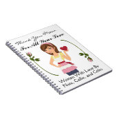 Liefdesbriefjes voor moeder / grootmoeder / vrouw  notitieboek (Rechterzijde)