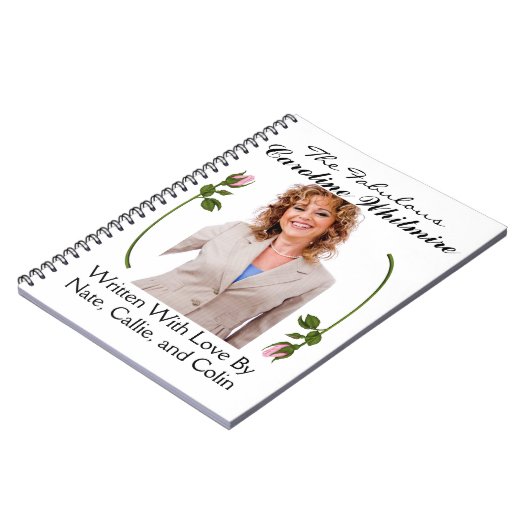 Liefdesbriefjes voor moeder / grootmoeder / vrouw  notitieboek (Linkerzijde)