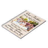 Liefdesbriefjes voor moeder of Vaderdag - srf Notitieboek (Linkerzijde)