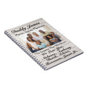 Liefdesbriefjes voor moeder of Vaderdag - srf Notitieboek (Rechterzijde)