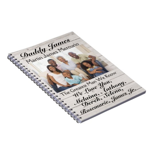 Liefdesbriefjes voor moeder of Vaderdag - srf Notitieboek (Rechterzijde)