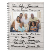 Liefdesbriefjes voor moeder of Vaderdag - srf Notitieboek (Voorkant)